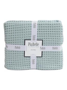 PIUBELE Made In Portugal Textured Coverlet